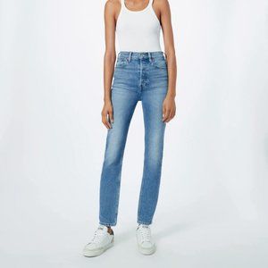 RE/DONE Comfort Stretch Ultra High Rise Ankle Crop